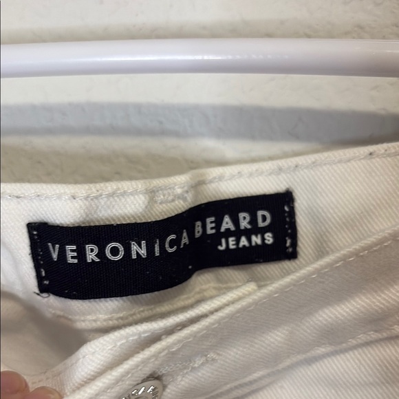 Veronica Beard White Jean Shorts size 31 Debbie 9” - Picture 2 of 7